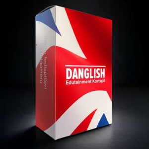 Danglish edutainment kortspil